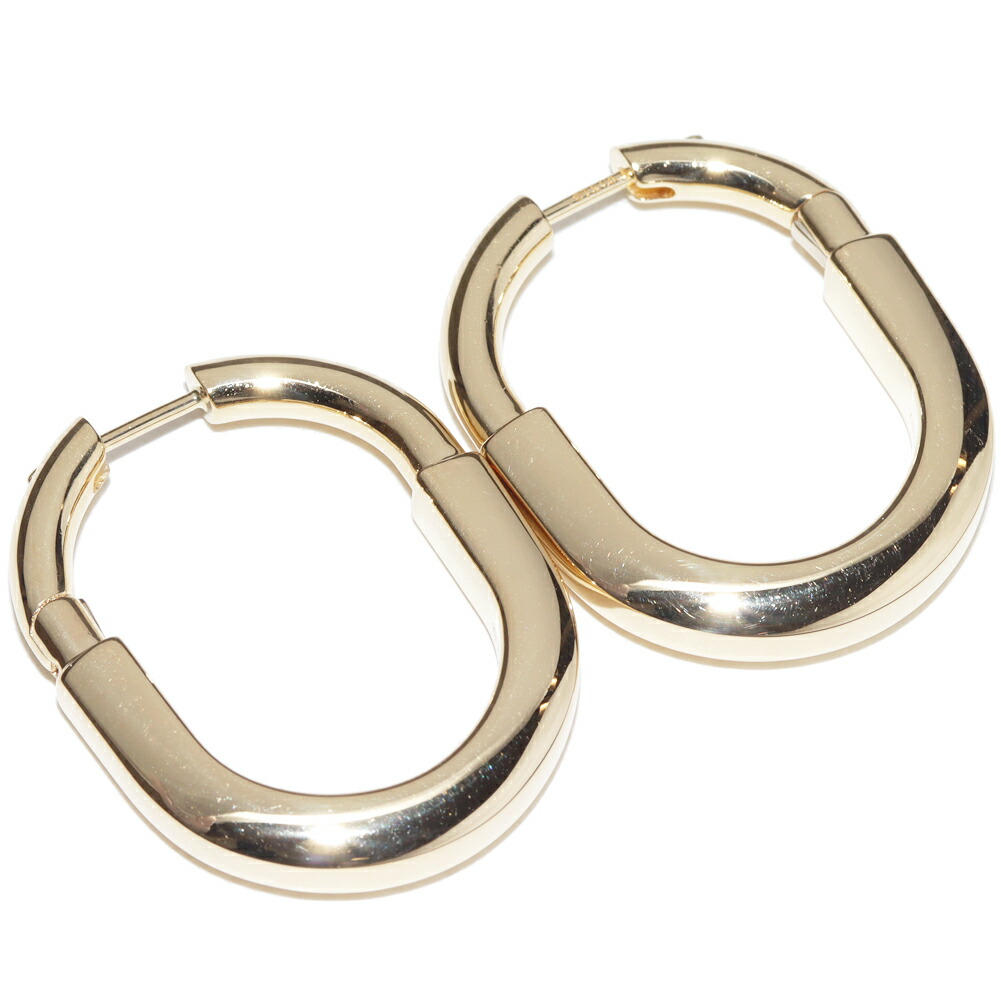 楽天市場】ティファニー ピアス K18YG ロック ピアス ミディアムモデル