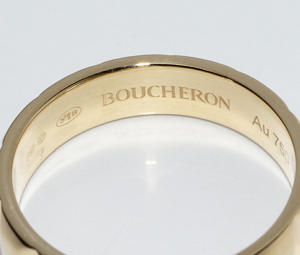 楽天市場】ブシュロン 指輪 K18YG キャトル クルドパリリング ラージ