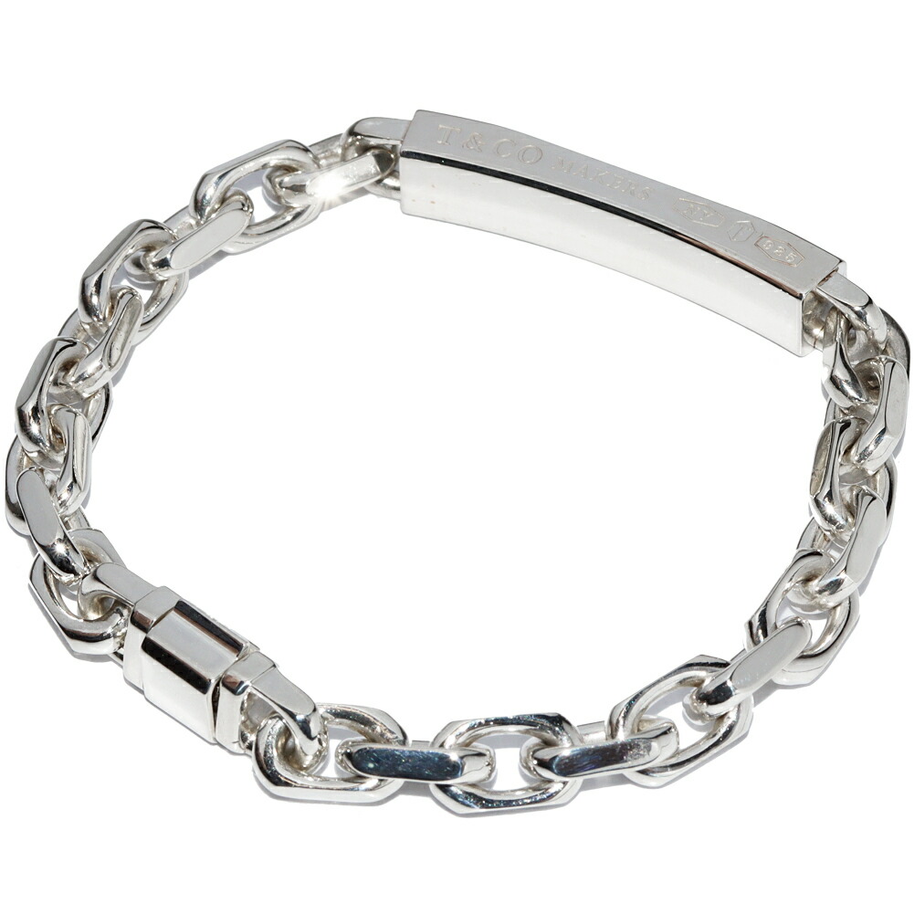 楽天市場】ティファニー ブレスレット SV 1837 メイカーズ ID チェーン