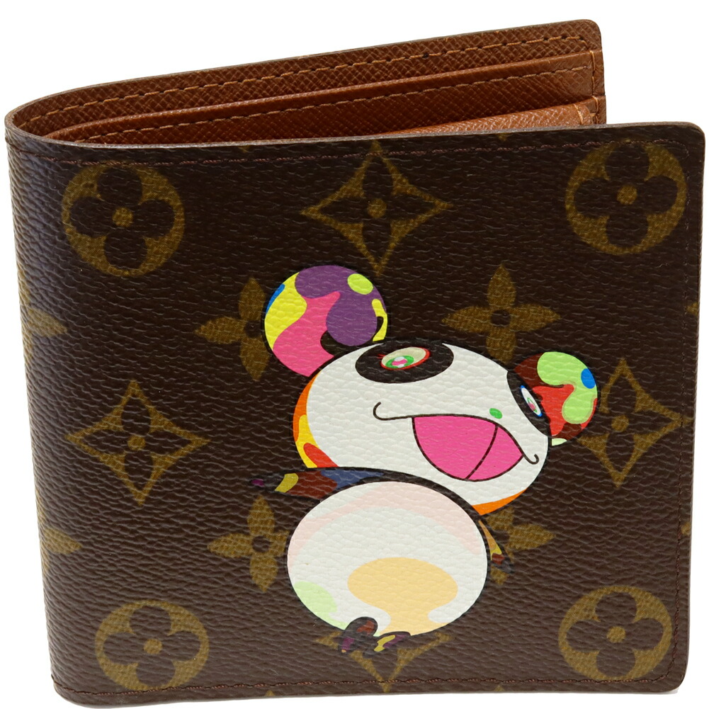 楽天市場】ルイヴィトン 二つ折り財布(小銭入れあり) モノグラムパンダ