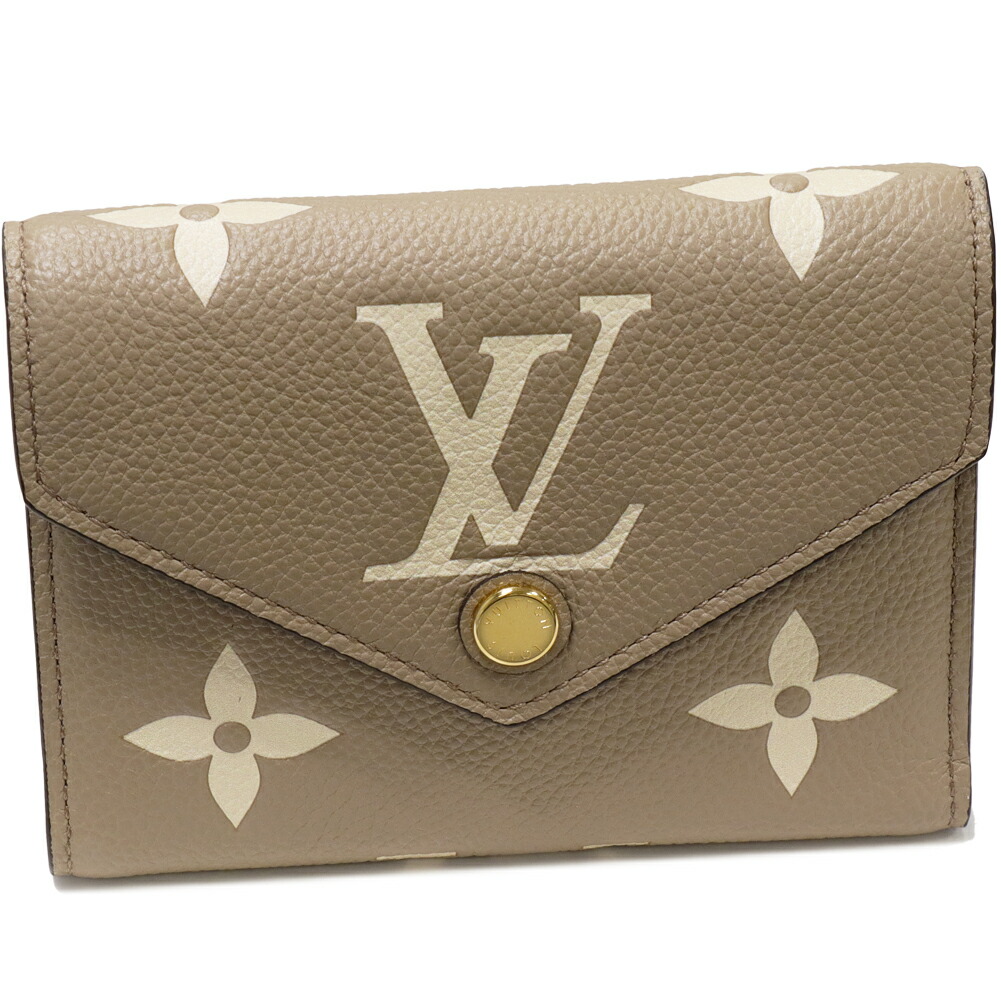 楽天市場】ルイヴィトン 三つ折り財布(小銭入れあり) バイカラー