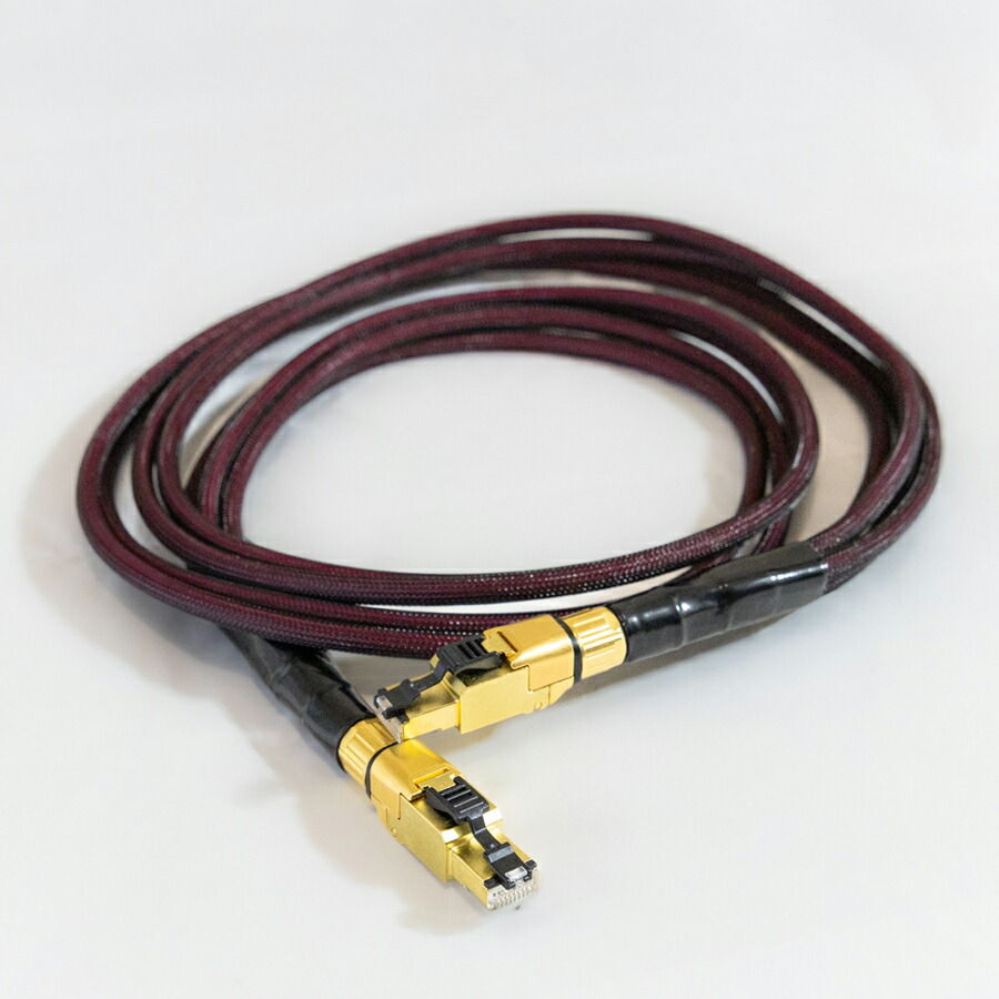 楽天市場】ACOUSTIC REVIVE LANケーブル LAN-QUADRANT-TripleC-WB 1m