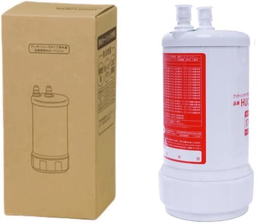 楽天市場】HUC17021浄水器カートリッジ【17+3物質除去】ビルトイン浄水