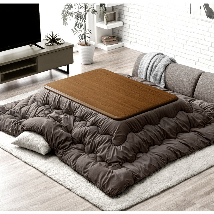 楽天市場】こたつ 布団付き 2点セット 【 こたつテーブル + 掛布団