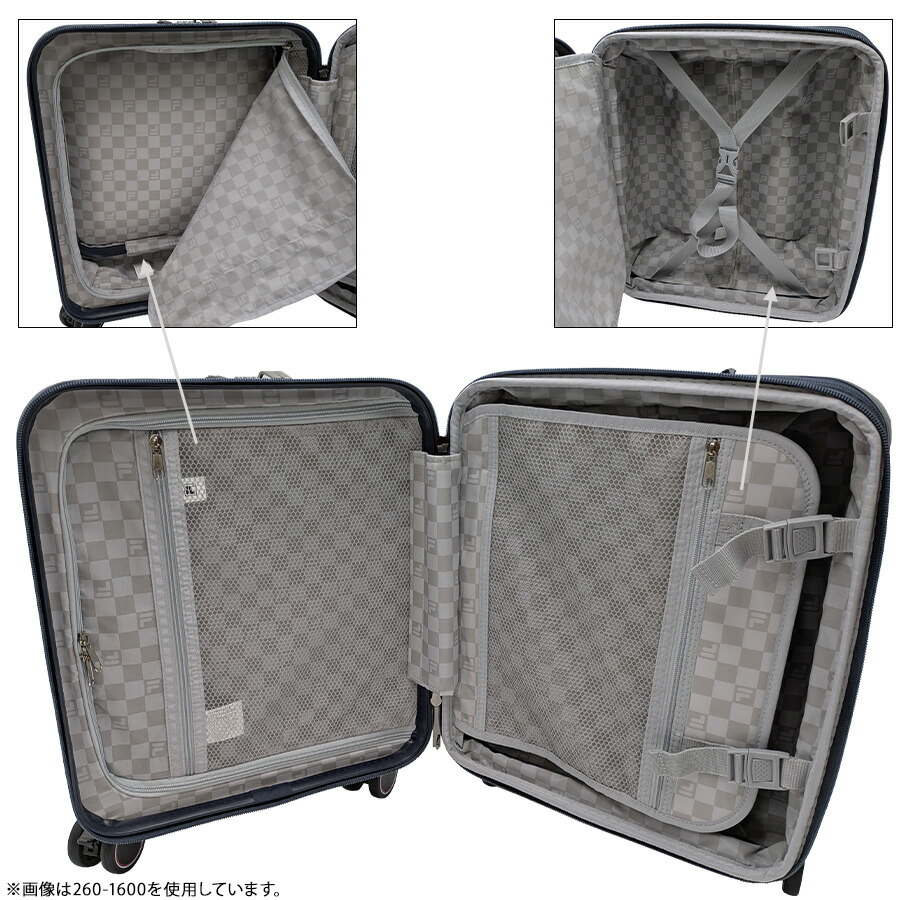 楽天市場】【FILA】 260-1601 キャリーケース 19インチ 出張 旅行 拡張
