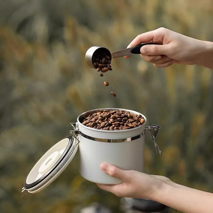 楽天市場】送料無料 コーヒー豆保存容器 コーヒーキャニスター