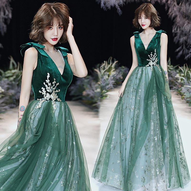 楽天市場】パーティードレス 黒 イブニングドレス ワイン赤 ベロア