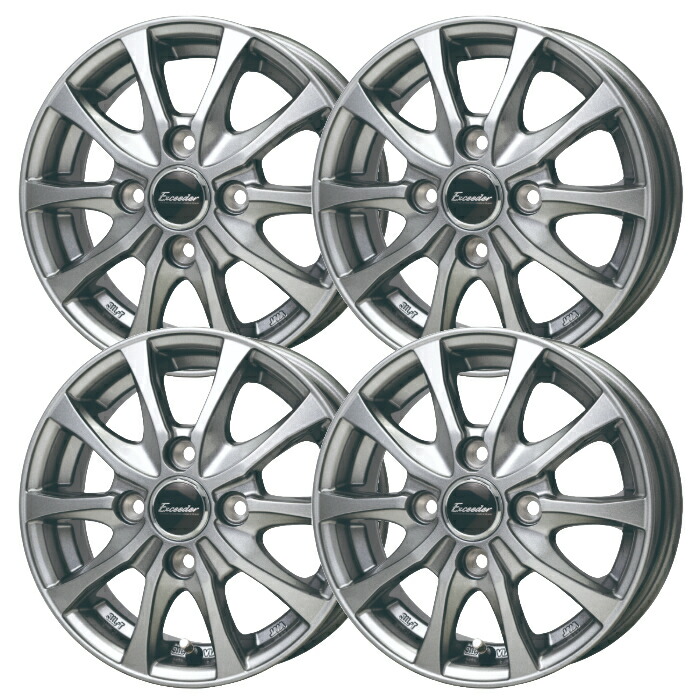 楽天市場】【4本セット】エクシーダーE07 12インチ 4.00B +43 4-100