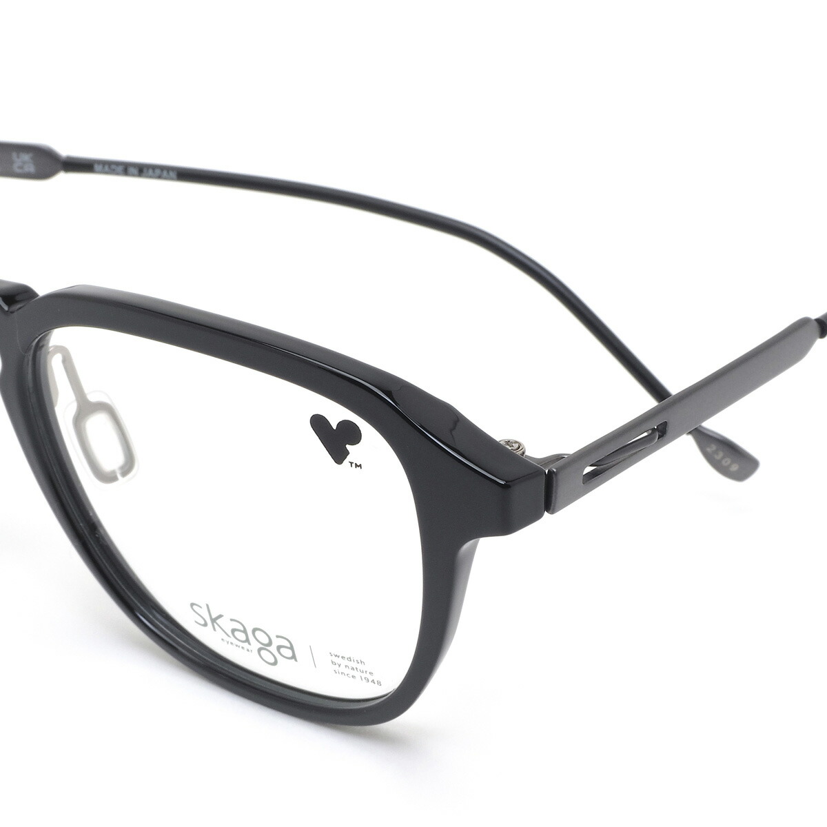 楽天市場】スカーガ SK2883LB 001 52 メガネ skaga TEMPERATUR