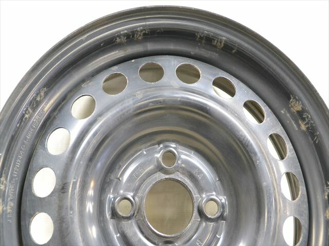 楽天市場】中古スチールホイール 1本単位 15インチ ホンダ フィット GP