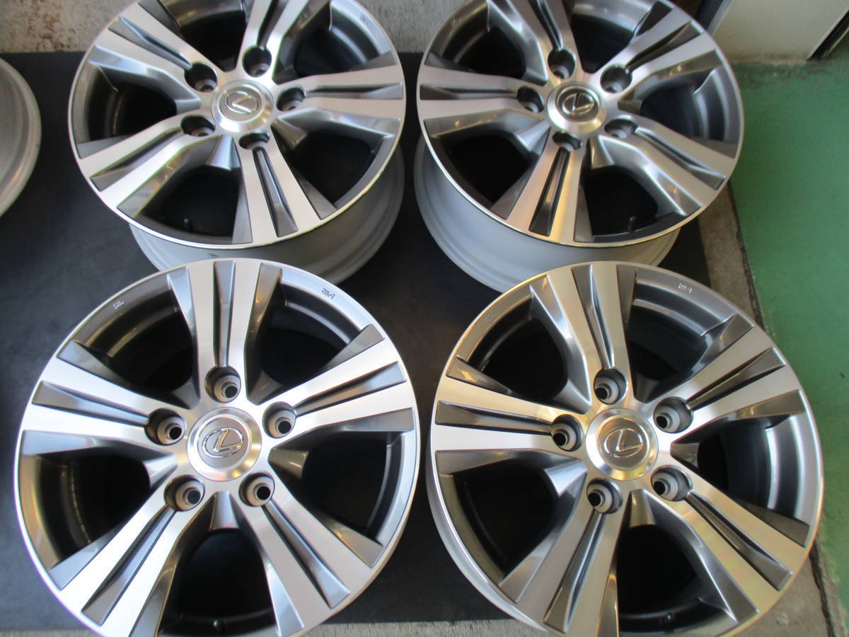 楽天市場】レクサス LX 純正アルミホイール 18インチ 4本 新車外し