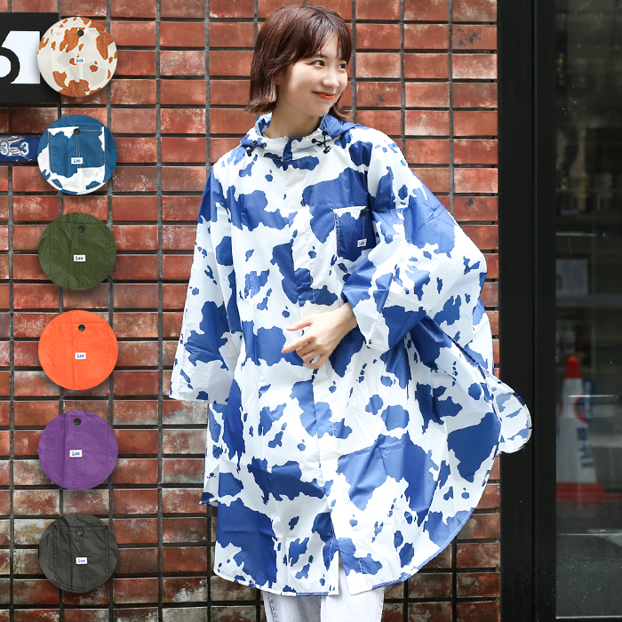 楽天市場】Lee リー レインポンチョ レインウェア レディース 男女兼用