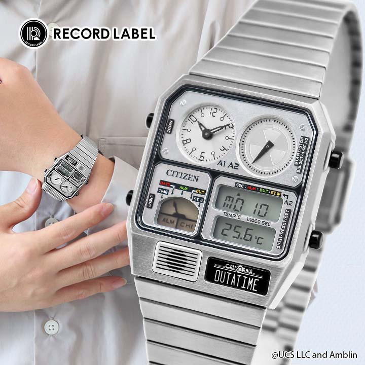 楽天市場】シチズン レコードレーベル UNIVERSAL限定モデル バック