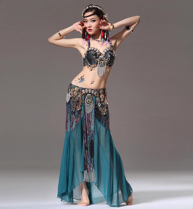 楽天市場】社交ダンス ベリーダンス衣装 フリンジ スパンコール クラー