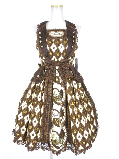 楽天市場】Angelic Pretty / Queen Chocolateジャンパースカート