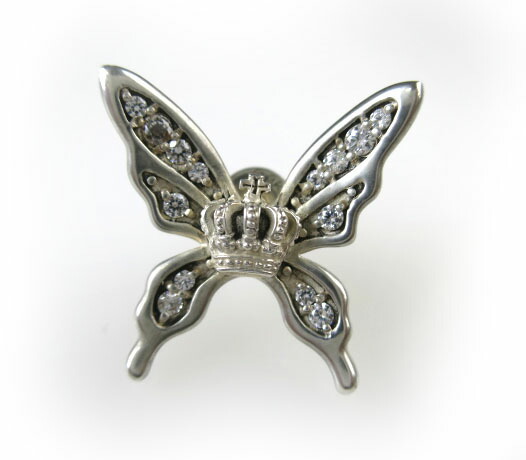 楽天市場】【中古】Justin Davis / CROWN BUTTERFLY ピアス SEJ216