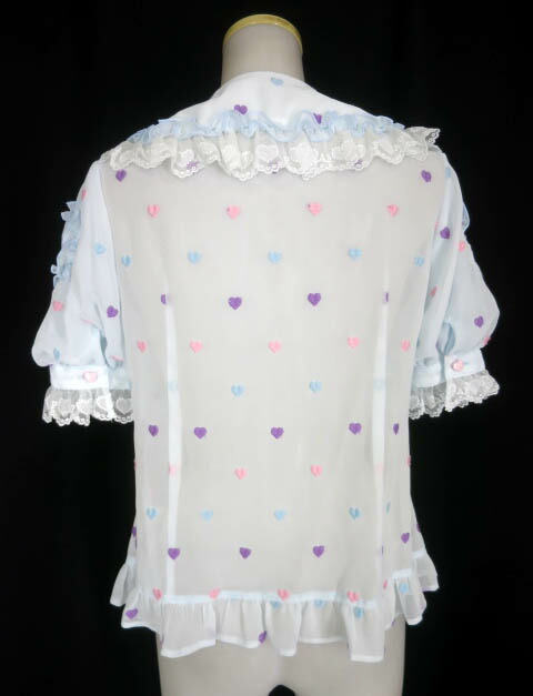 楽天市場】Angelic Pretty / Candy Petit Heart丸襟ブラウス アンジェ