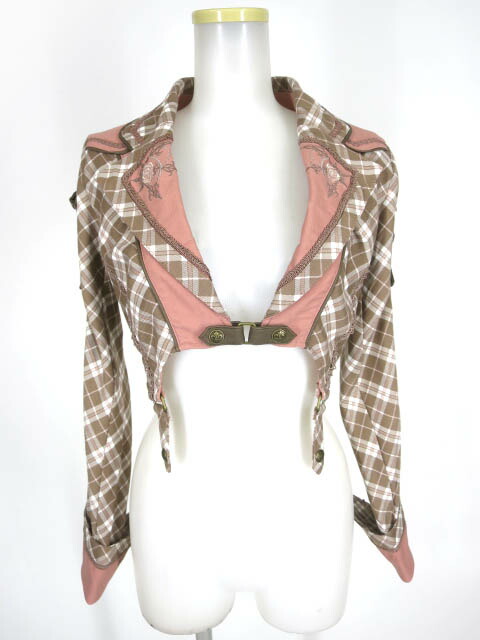 楽天市場】【中古】 OZZ ANGELO / チェック柄 ローズハンティング