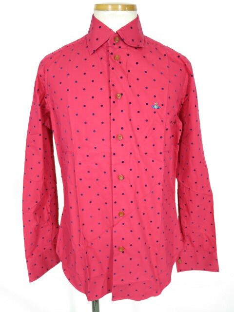 楽天市場】【中古】 Vivienne Westwood MAN / ドット柄シャツ
