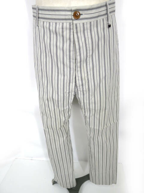 希少！極美品！ヴィヴィアンウエストウッドマン ストライプ サルエル