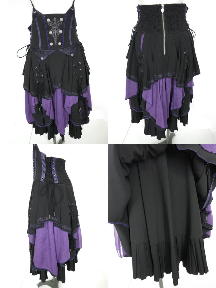 楽天市場】OZZ ANGELO / 猫耳レイヤード2wayスカート オッズオン