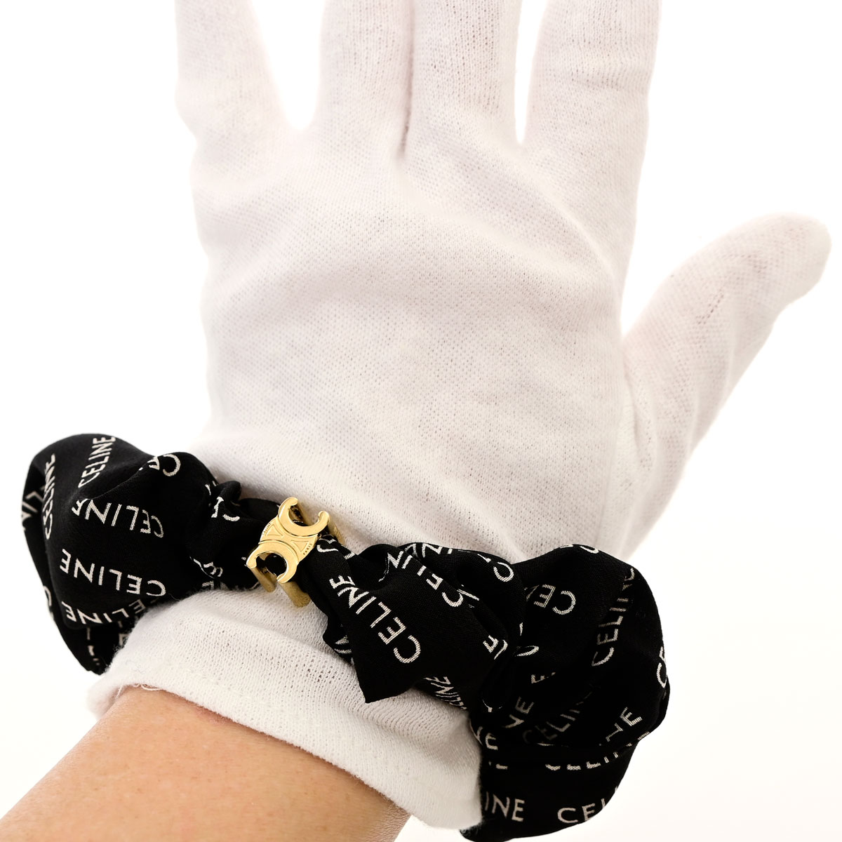 楽天市場】【そのまま渡せる プレゼント】 CELINE セリーヌ シュシュ