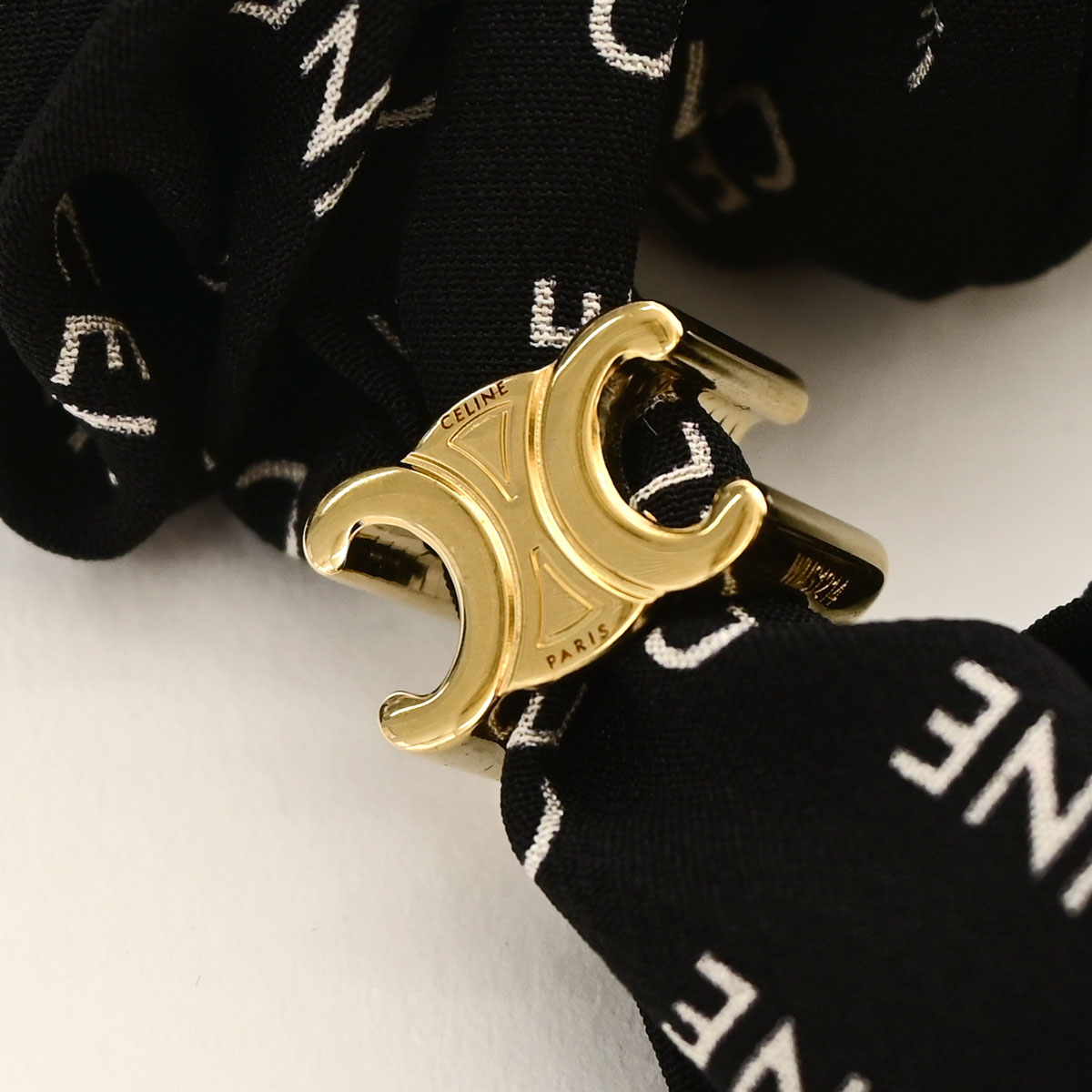 楽天市場】【そのまま渡せる プレゼント】 CELINE セリーヌ シュシュ