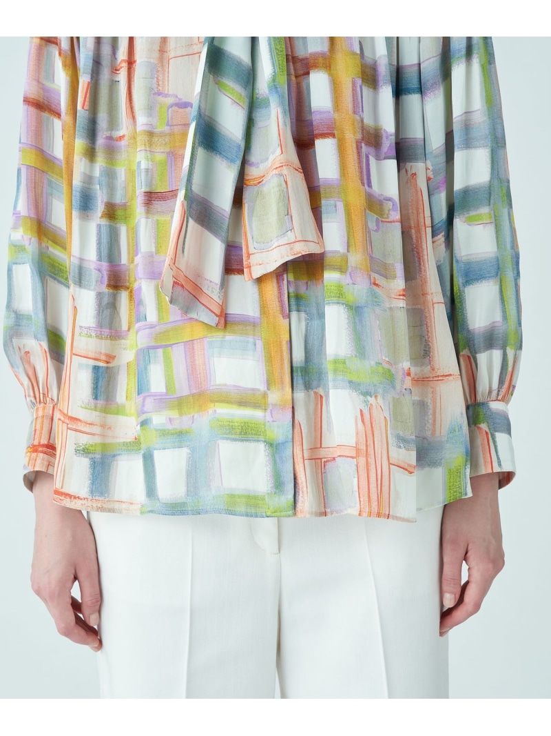 楽天市場】【SALE／40%OFF】スタックチェックプリント ワイドボウタイ