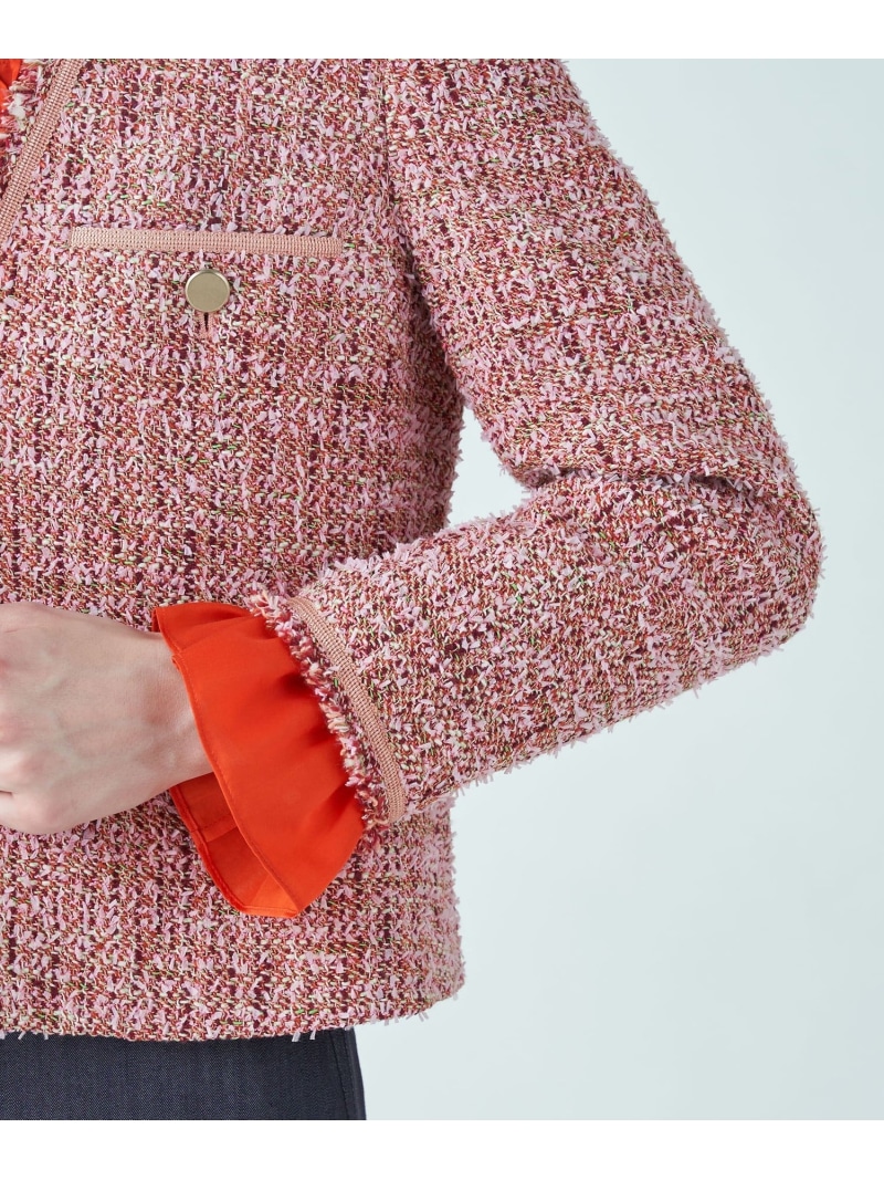 楽天市場】【SALE／40%OFF】スラリットヤーンツイード Vカラー