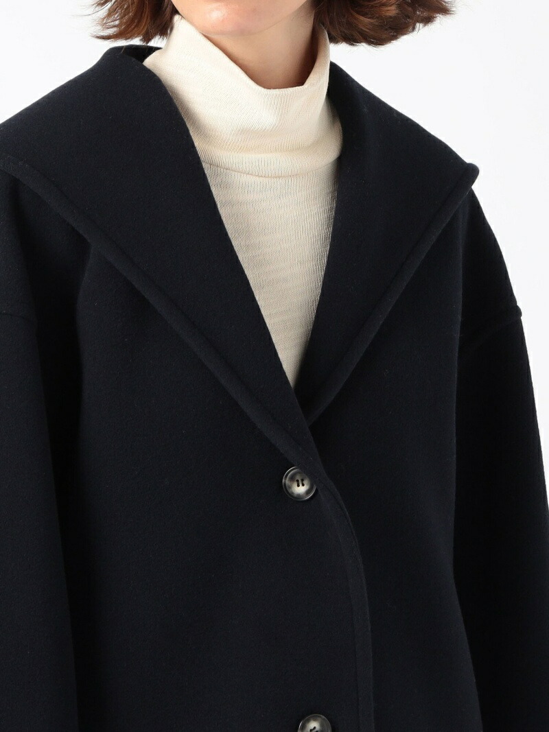 楽天市場】【SALE／40%OFF】ウールダブルモッサ フーデッドショート