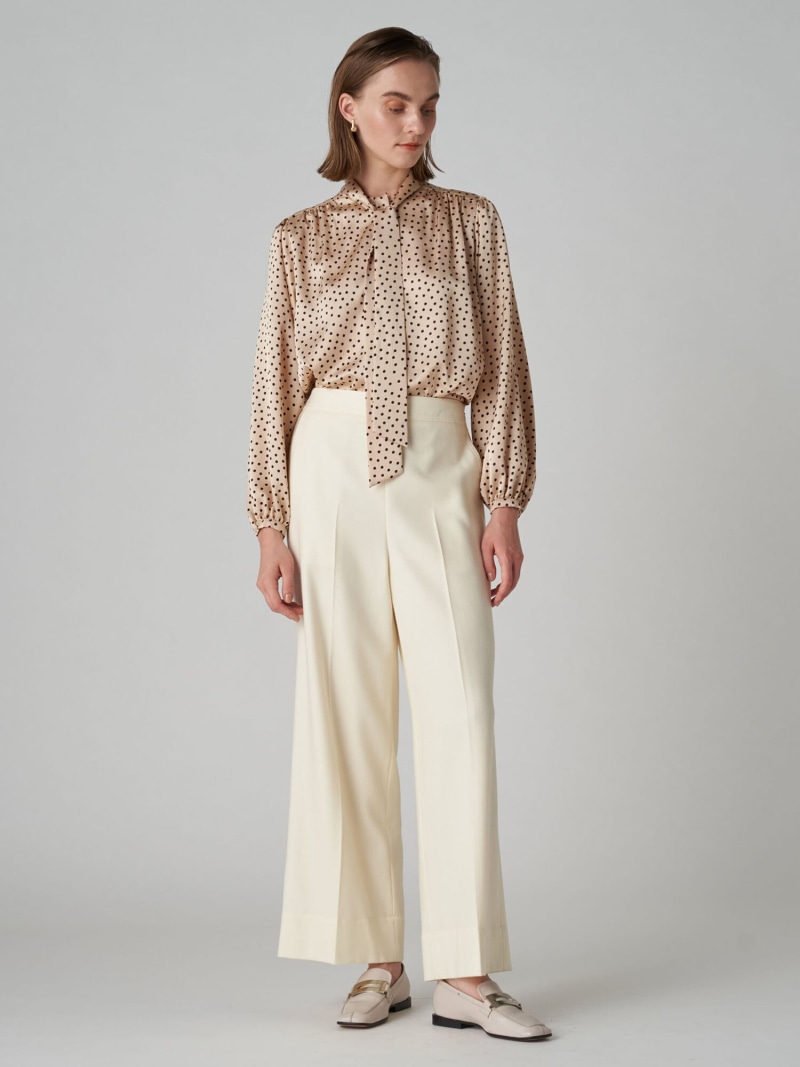 楽天市場】【SALE／40%OFF】ドットプリント ボウタイブラウス Ballsey