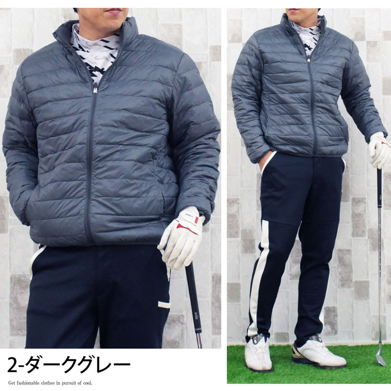 楽天市場】送料無料 ゴルフ ダウンジャケット メンズ ゴルフウェア