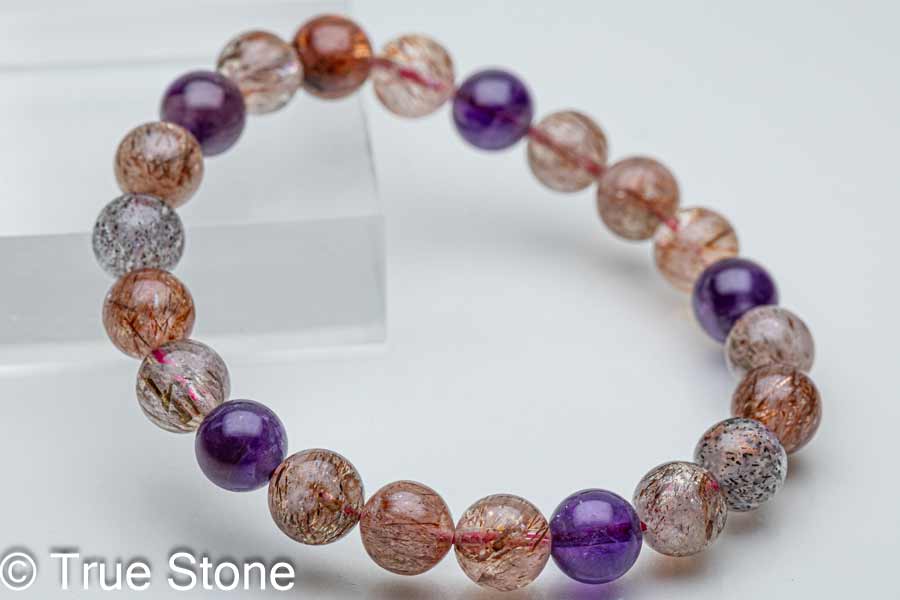 楽天市場】スーパーセブン ブレスレット（種類（宝石）ルチルクォーツ