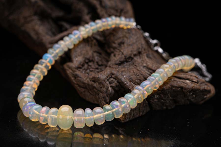 楽天市場】オパール ブレスレット 19.7ct 1点物 クリスタルオパール