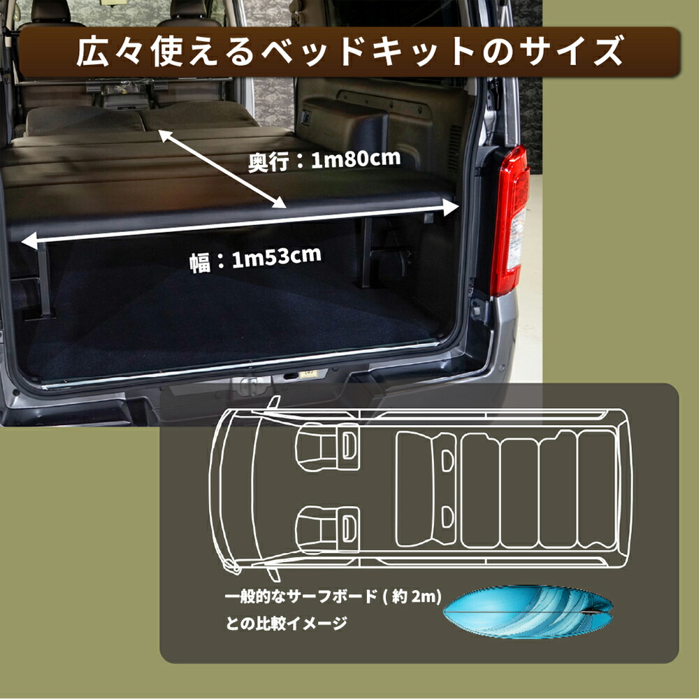 楽天市場】NV350 キャラバン ベッドキット プレミアムGX プレミアムGX