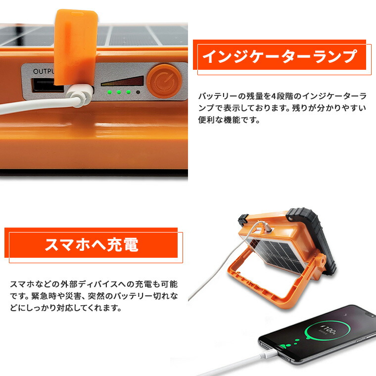 楽天市場】LED 投光器 フラッドライト 作業灯 ポータブル投光器 ワーク