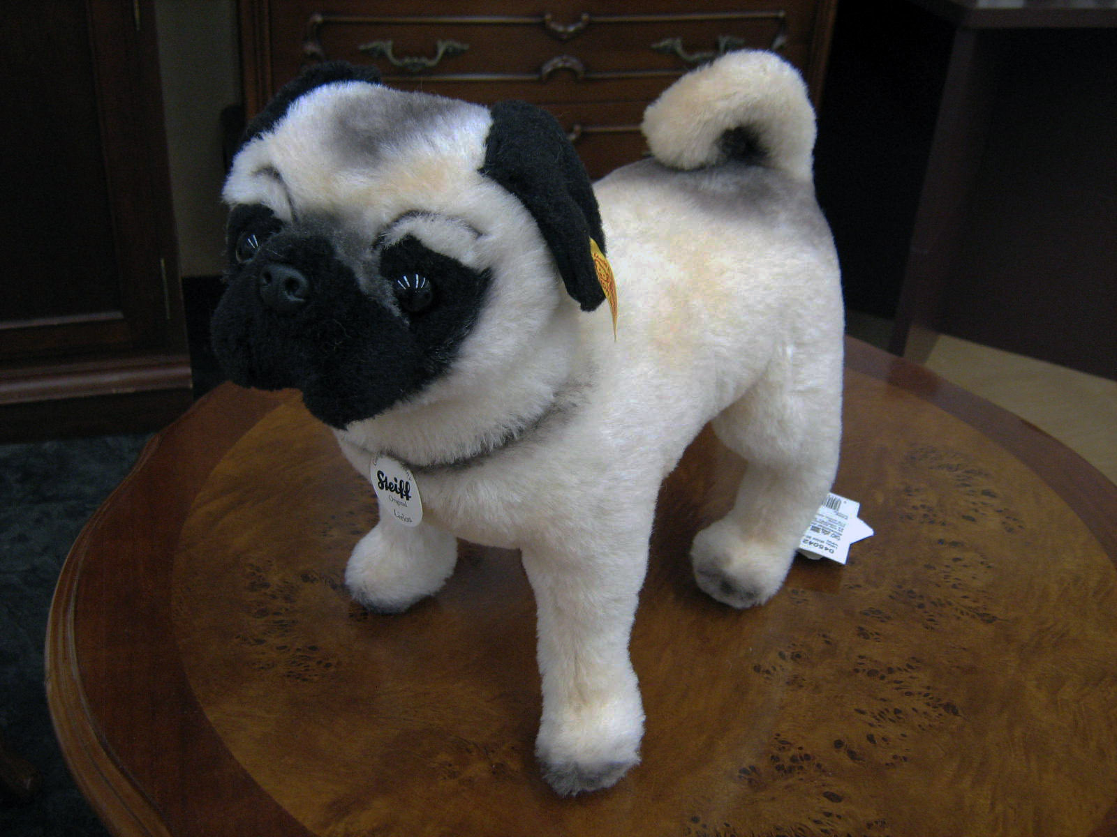 楽天市場】シュタイフ(Steiff)パグのリエルーぬいぐるみ : わたしの器