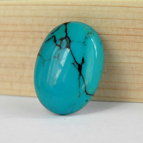 楽天市場】ターコイズ ルース 7.36ct 約13x18mm 天然石 オーバル