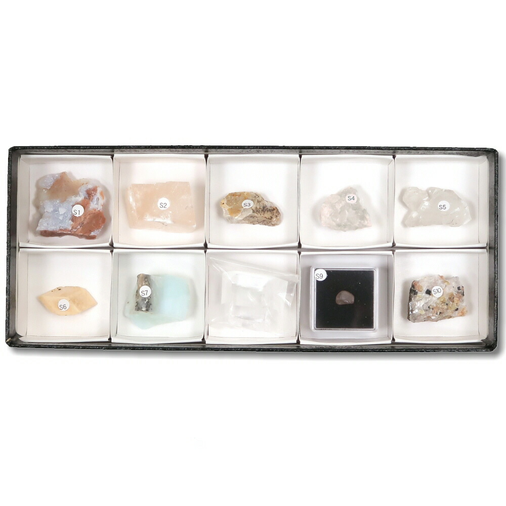 楽天市場】蛍光鉱物標本（短波）10種 : UnDigital科学博物店