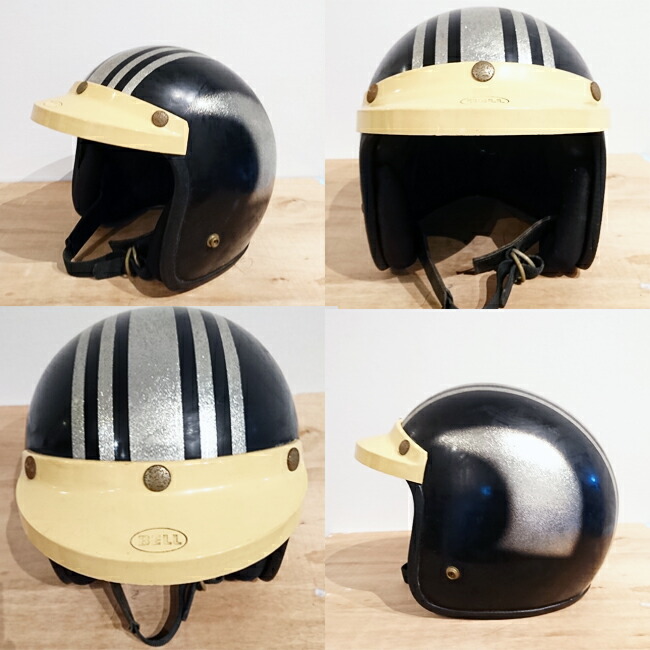 楽天市場】ajito Vintage HELMET BELL バイザー ヴィンテージ 70年代