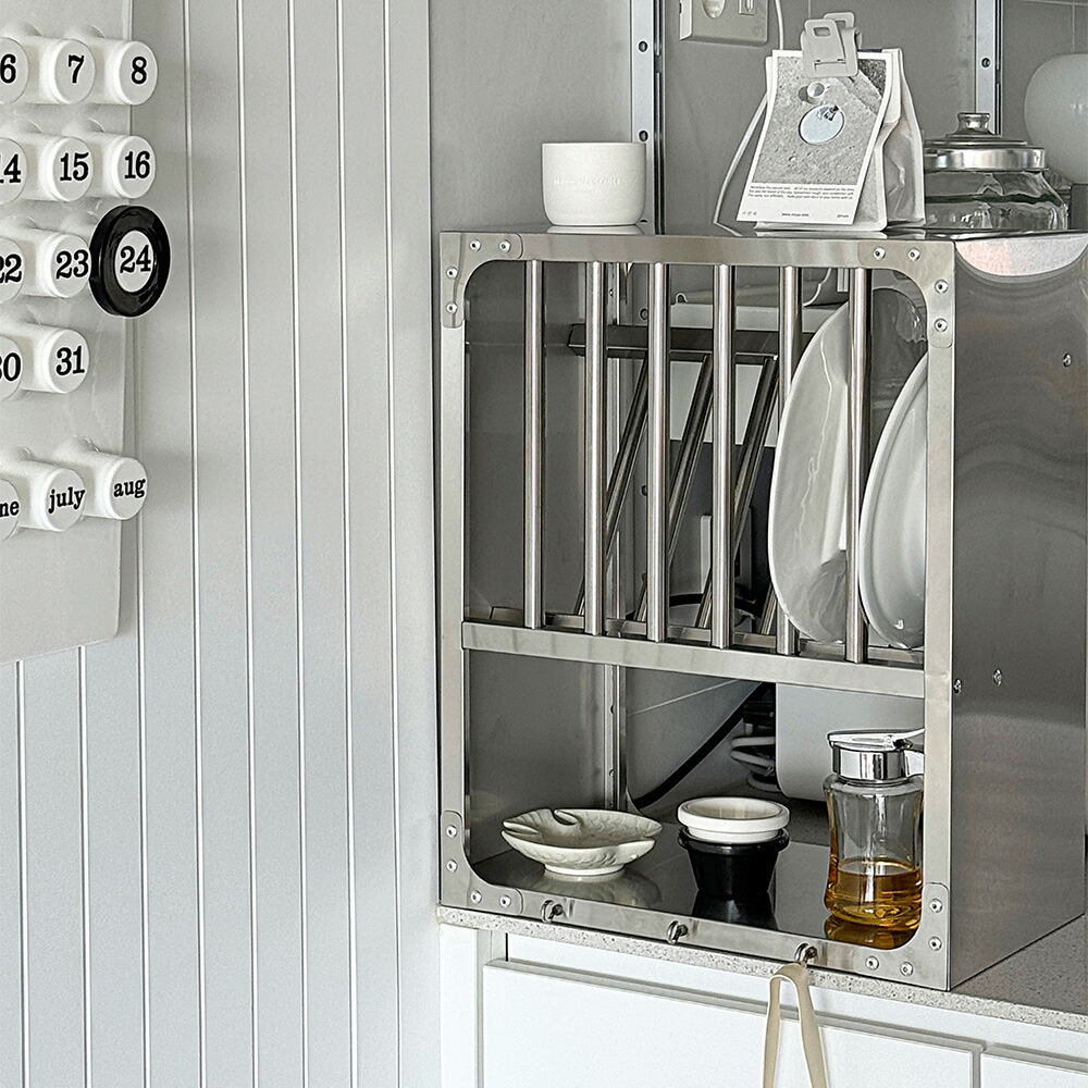 楽天市場】O'gre オグレ ステンレスキッチンラック 韓国インテリア 縦