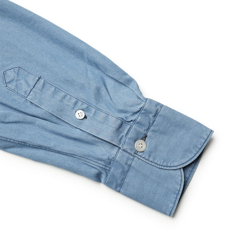 楽天市場】【30%OFF!】フィナモレ シャツ シャンブレー カッタウェイ