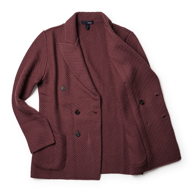 楽天市場】【50%OFF!】ラルディーニ ニットジャケット ダブル ウール