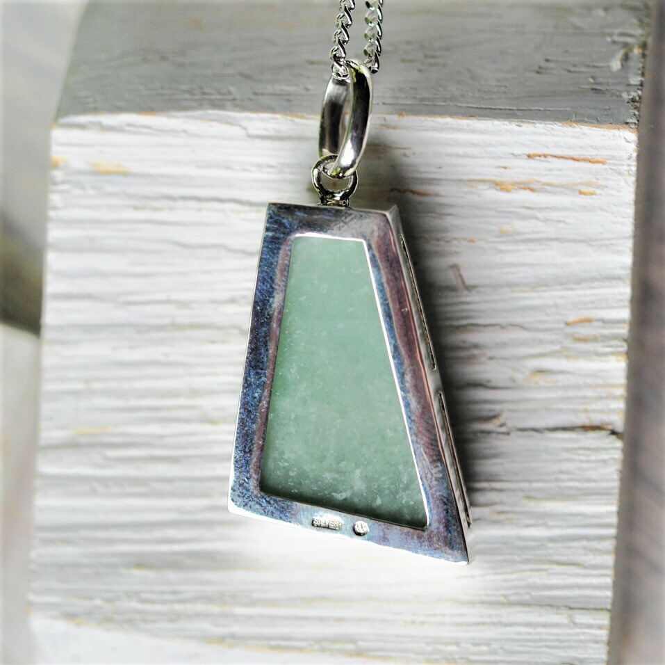 楽天市場】糸魚川翡翠 SVペンダントトップ ネックレス 70cm 男性