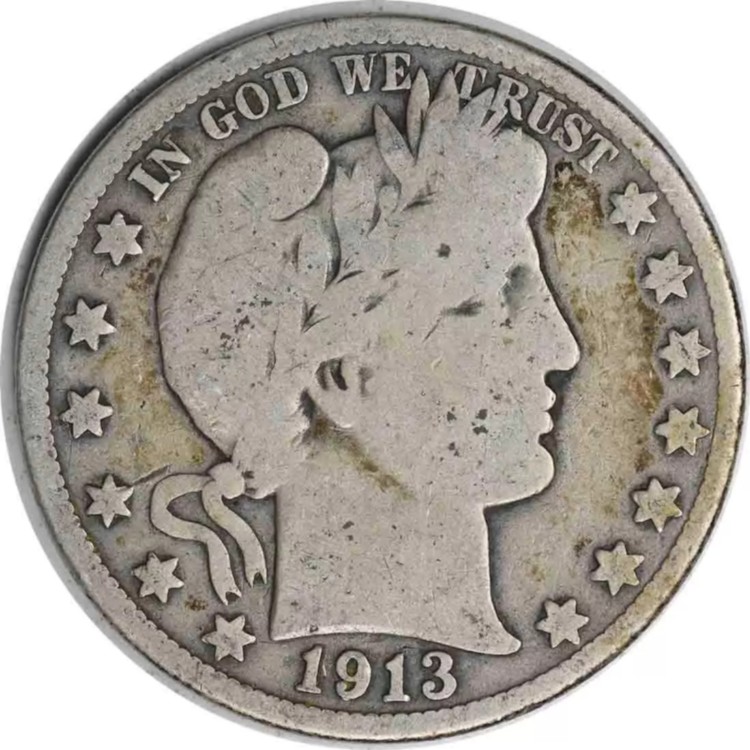 楽天市場】1913年 S バーバー ハーフダラー VG : WORLD RESOURCE【KING店】