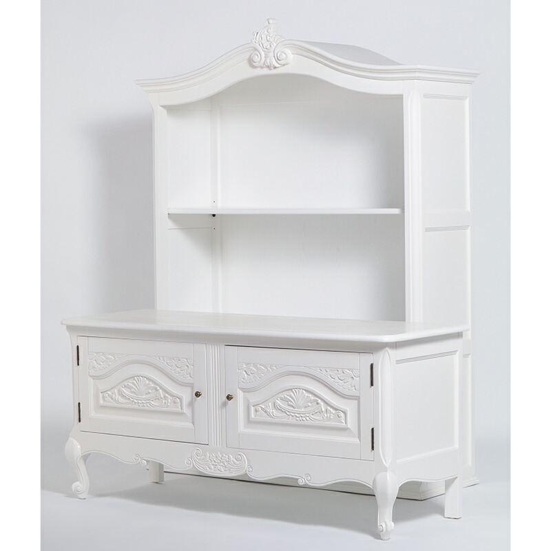 楽天市場】ロココ調家具 VJC5079-18 ブックケース キャビネット