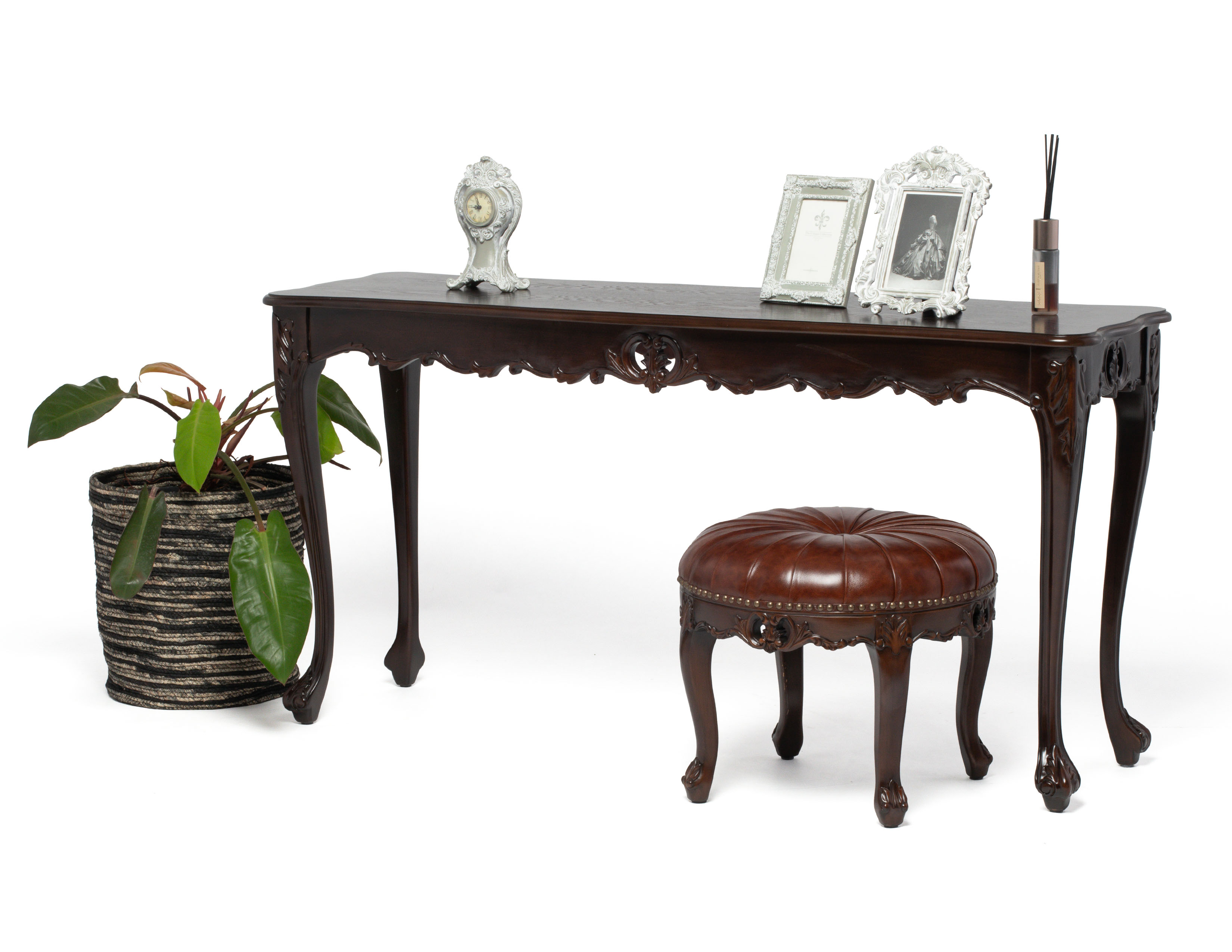 楽天市場】アンティーク 机 テーブル ロココ調家具 コンソールテーブル