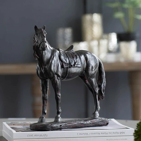 楽天市場】馬の置物 置物 馬 うま ホース クラッシック クラシカル