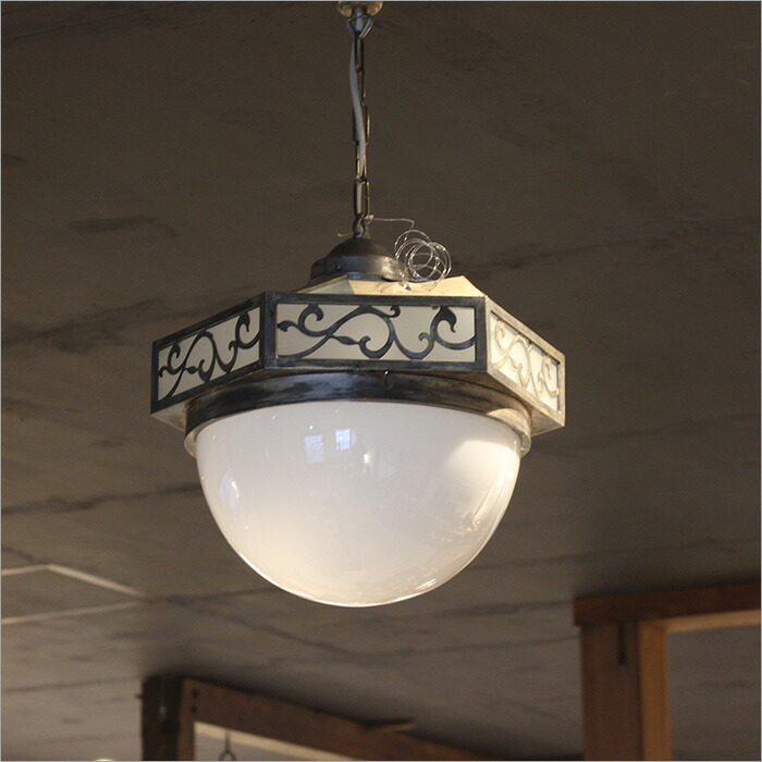 昭和レトロ 照明 シェード とても古い電気 家紋 大正アンティーク 昭和