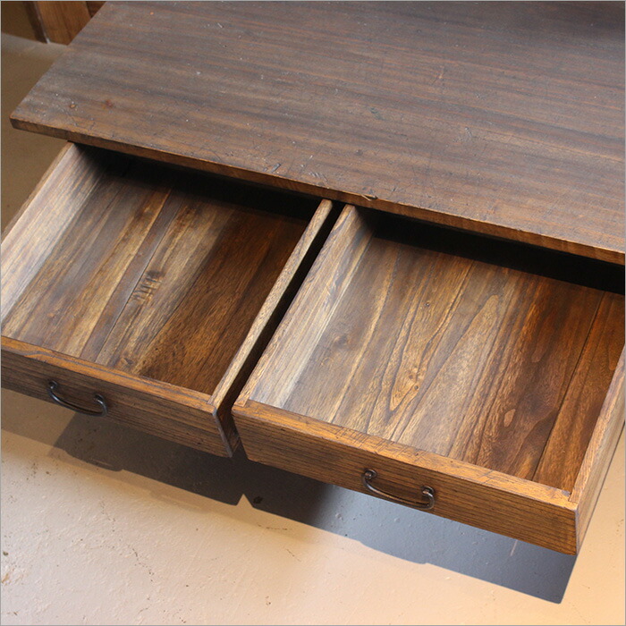 楽天市場】文机 アンティーク レトロ デスク ローデスク テーブル ロー